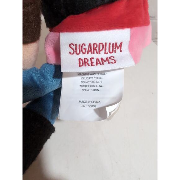 Nutcracker Sugarplum Dreams Plush 19" Shelf Sitter Red Pink Soldier Christmas - Picture 8 of 11